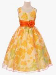 Magic Fairy Orange Party Dress girls