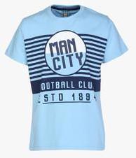 Manchester City Fc Blue T Shirt boys