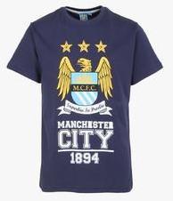 Manchester City Fc Navy Blue T Shirt boys