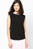 Mango Black T Shirt Women