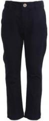 Mango Kids Navy Blue Trouser boys