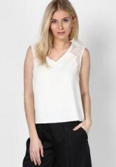 Mango Off white Top women