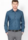 Mark Taylor Checks Blue Formal Shirt Men