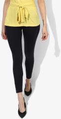 Marks & Spencer NavyBlue Solid Leggings women