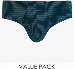 Marks & Spencer Pack Of 4 Striped Basic Briefs men