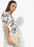 Marks & Spencer White Printed Blouse Women