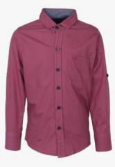 Mashup Purple Casual Shirt boys