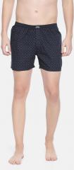 Mast & Harbour Navy Blue Printed Boxers 7998325 men