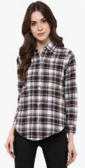 Mayra Black Checked Shirt men