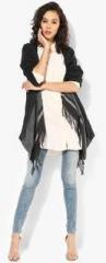 Mexx Dark Grey Solid Shrug women