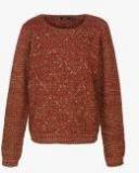 Mexx Red Solid Sweater Girls