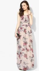 Miaminx Beige Printed Maxi Dress women