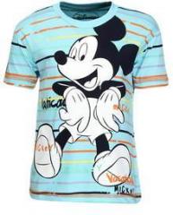 Mickey & Friends Aqua Blue T Shirt boys