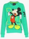 Mickey & Friends Green Sweatshirt boys