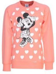 Mickey & Friends Orange Casual Top girls