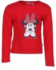 Mickey & Friends Red Casual Top girls