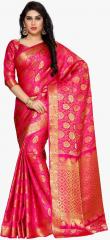 Mimosa Pink Embellished Saree women