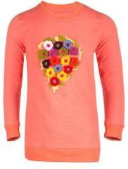 Miss Alibi Orange Sweatshirt girls