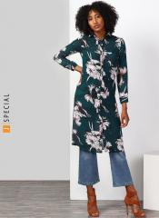 Miss Bennett Buttondown Shirt Dress With Front Pockets And Tie Up At Waist women