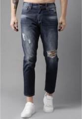 Moda Rapido Blue Washed Mid Rise Slim Fit Jeans men