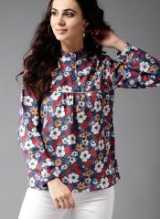 Moda Rapido Multi Printed Regular Top women