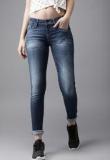 Moda Rapido Women Blue Skinny Fit Mid Rise Clean Look Stretchable Jeans