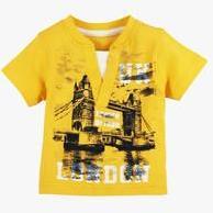 Mom&me Yellow T Shirt boys