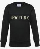 Monte Carlo Black Printed Sweatshirt boys