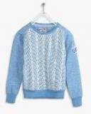 Monte Carlo Blue Sweatshirt Girls