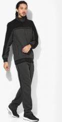 Monte Carlo Dark Grey Solid Tracksuit men