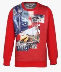 Monte Carlo Red Sweatshirt boys