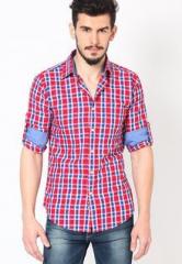 Monteil & Munero Red Casual Shirt men