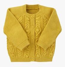 Mothercare Mustard Yellow Cardigan girls