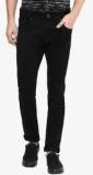 Mufti Black Solid Slim Fit Jeans men