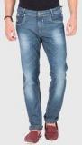 Mufti Solid Blue Slim Fit Jeans men