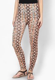 N-gal Animal Print Leggings Women