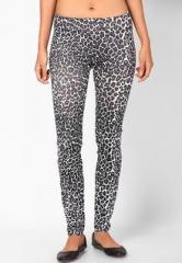 N-gal Blue Printed Legging women