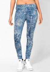 N-gal Blue Solid Legging women