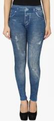 N-gal Blue Washed Legging women