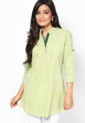 Nanni Green Printed Tunic women