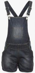 Naughty Ninos Black Dungarees girls