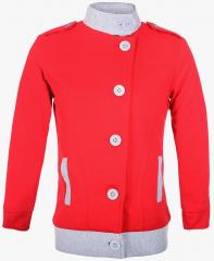 Naughty Ninos Red Sweat Jacket girls