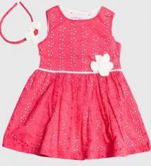 Nauti Nati Fuchsia Casual Dress girls