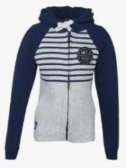 Nauti Nati Grey Printed Hoodie boys