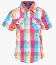 Nauti Nati Multicoloured Casual Shirt boys