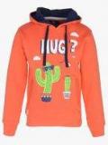 Nauti Nati Orange Hoodie Boys