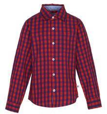 Nauti Nati Red Regular Fit Casual Shirt boys