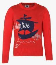 Nauti Nati Red Sweater boys