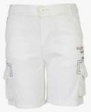 Nauti Nati White Shorts Boys