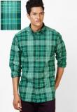 Nautica Green Casual Shirt Men